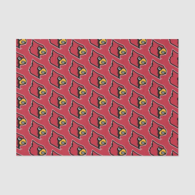 Louisville Cardinals Graduate Tissue Paper (Front)