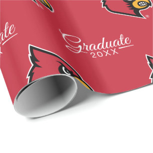Louisville Cardinals Graduate Wrapping Paper