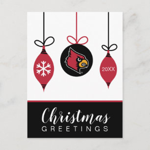 Louisville Cardinals Holiday Postcard