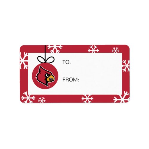 Louisville Cardinals Label