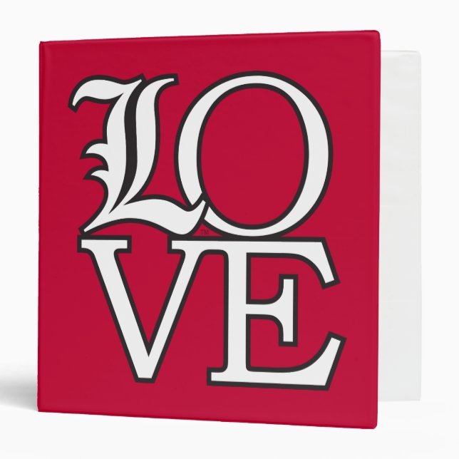 Louisville Cardinals Love Binder (Front/Inside)