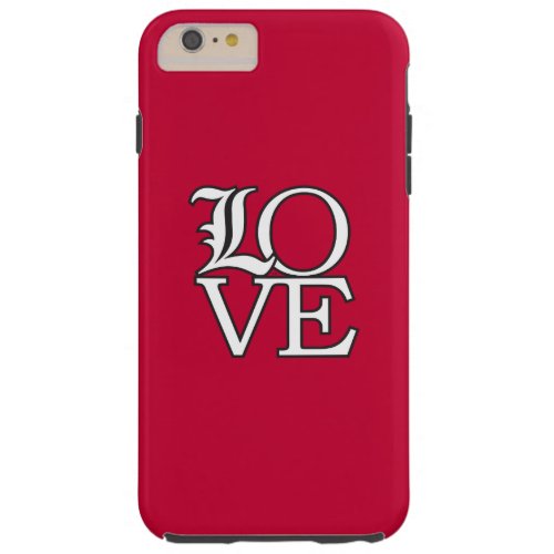 Louisville Cardinals Love Tough iPhone 6 Plus Case