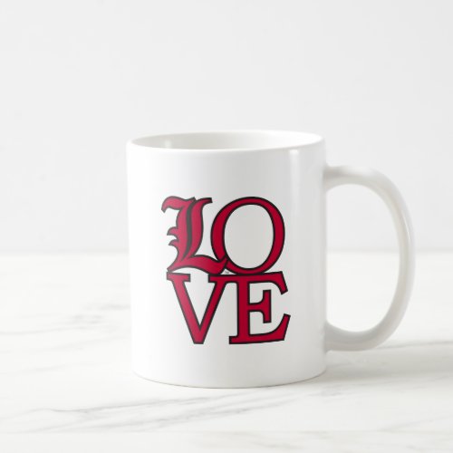 Louisville Cardinals Love Coffee Mug