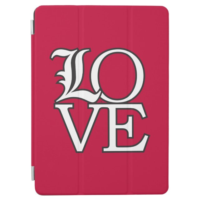 Louisville Cardinals Love iPad Air Cover (Front)