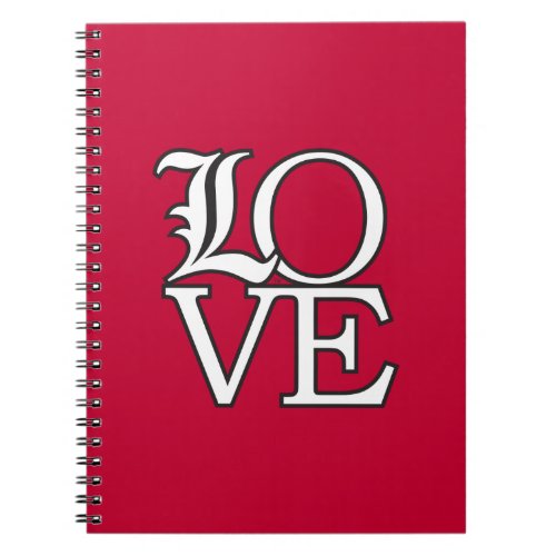 Louisville Cardinals Love Notebook