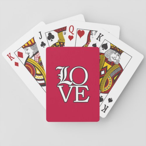 Louisville Cardinals Love Playing Cards