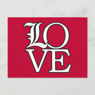 Louisville Cardinals Love Postcard