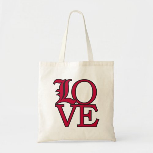 Louisville Cardinals Love Tote Bag