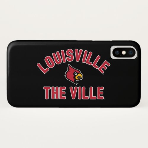 Louisville Cardinals  The Ville iPhone X Case