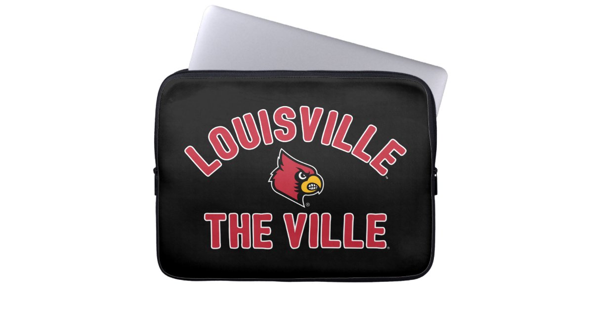 Louisville Cardinals Team Logo Marble iPhone Case