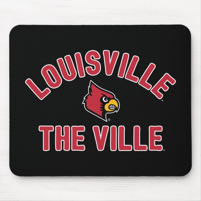 Louisville Cardinals | The Ville Mouse Pad (Front)
