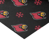 Louisville Cardinals Team Logo Striped iPhone Case