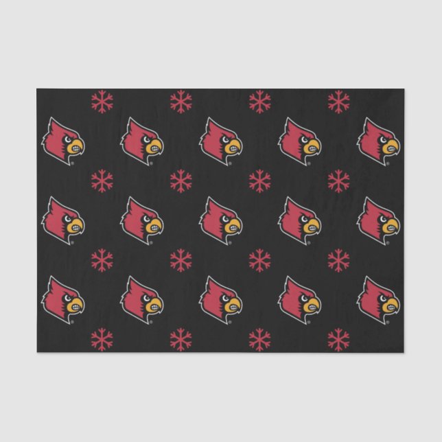 Louisville Cardinals Tissue Paper (Front)