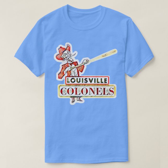 Louisville Colonels Baseball TShirt (Design Front)