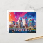 Louisville Derby City  Postcard
