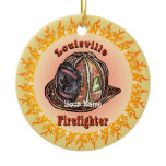 Louisville Firefighter ornament