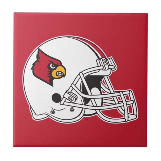 Louisville Football Helmet Tile (Front)