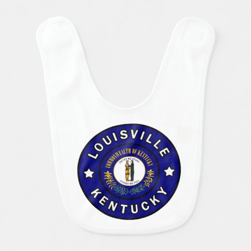 Louisville Kentucky Baby Bib