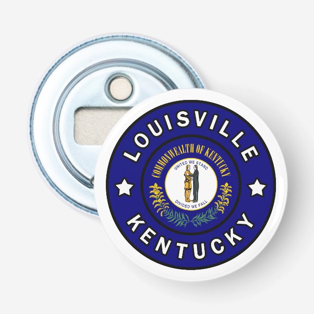 Louisville Kentucky Bottle Opener (Front)