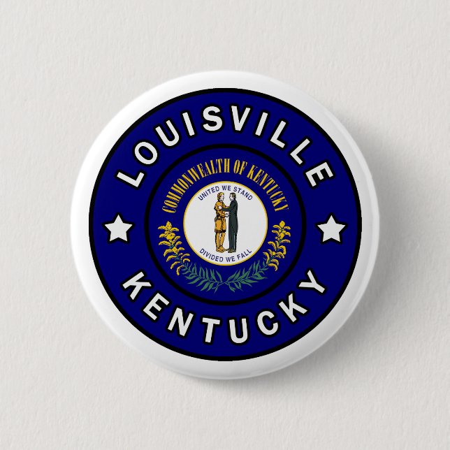 Louisville Kentucky Button (Front)