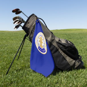 Louisville (Kentucky) city flag Golf Towel