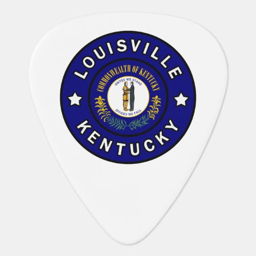 Louisville Kentucky Guitar Pick