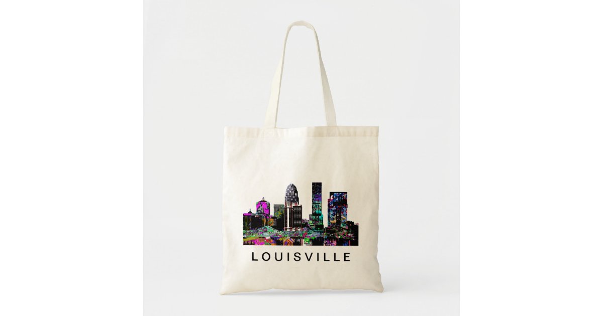 Louisville, Kentucky in graffiti Tote Bag