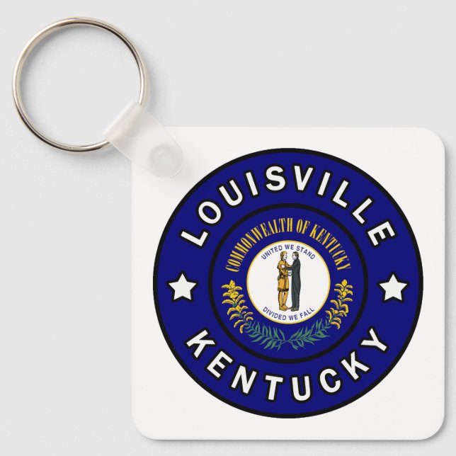 Louisville Kentucky Keychain (Front)