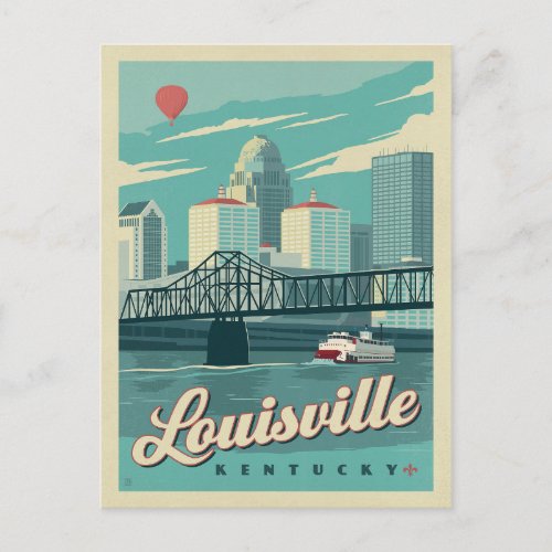 Louisville Kentucky Postcard