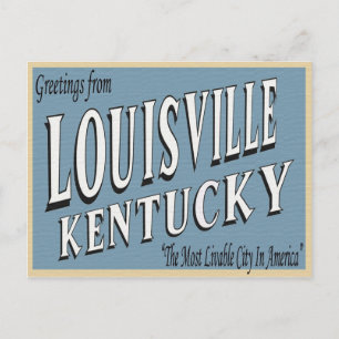 Louisville Kentucky Postcard