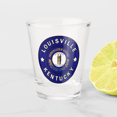 Louisville Kentucky Shot Glass