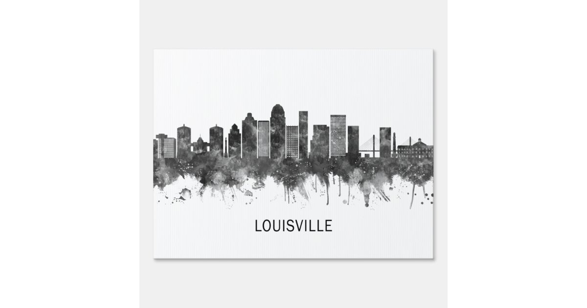 Louisville Kentucky City Skyline Keychain | Zazzle