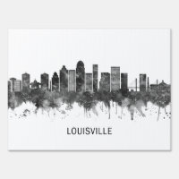 Louisville Skyline Keychain | Zazzle