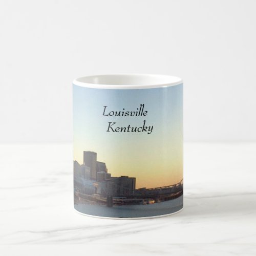 Louisville Kentucky Skyline Collector Mug