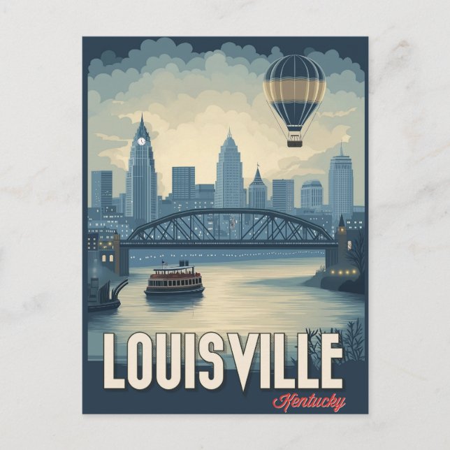 Louisville, Kentucky - Stunning City Views Postcard (Front)