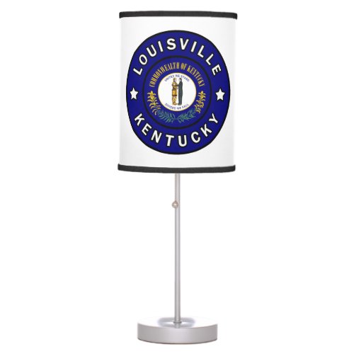 Louisville Kentucky Table Lamp