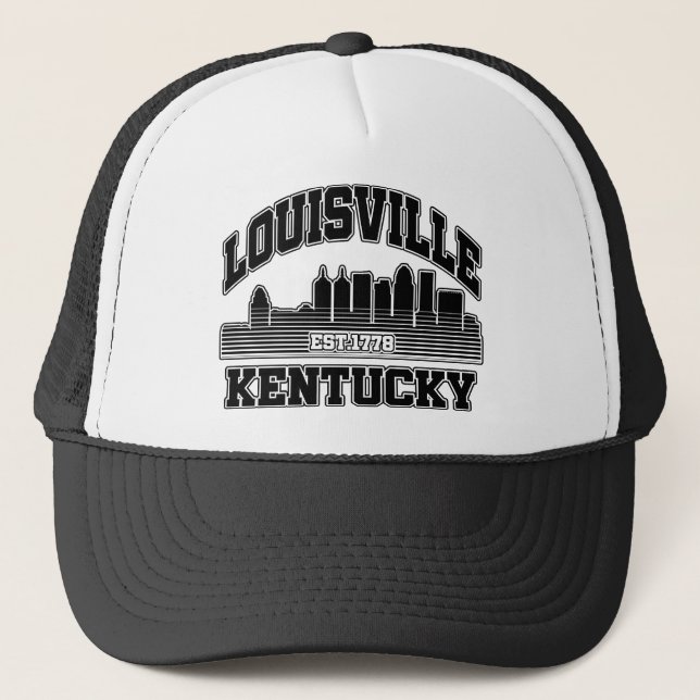 Louisville,Kentucky Trucker Hat (Front)