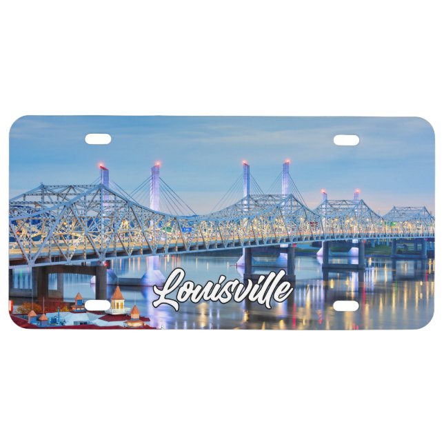 Louisville, Kentucky, USA License Plate (Front)