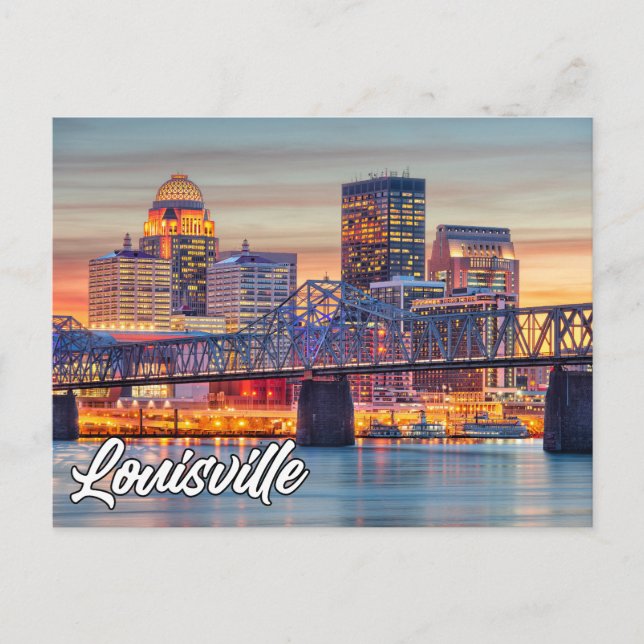Louisville, Kentucky, USA Postcard (Front)