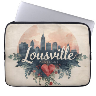 Louisville Kentucky USA Skyline Laptop Sleeve