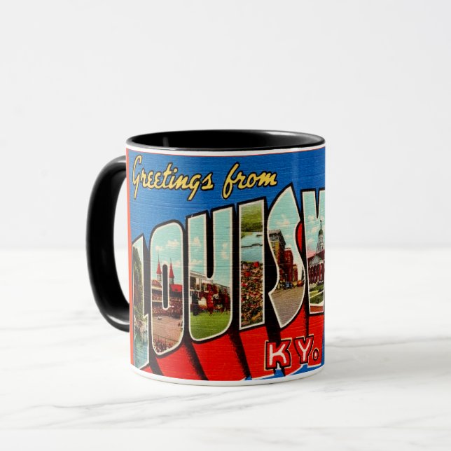 Louisville KY Greeting  Mug (Front Left)