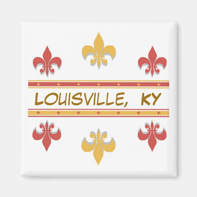 Louisville,  KY Magnet (Front)