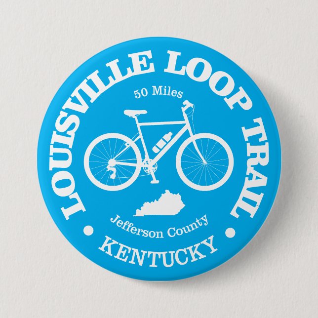 Louisville Loop (cycling) Button (Front)