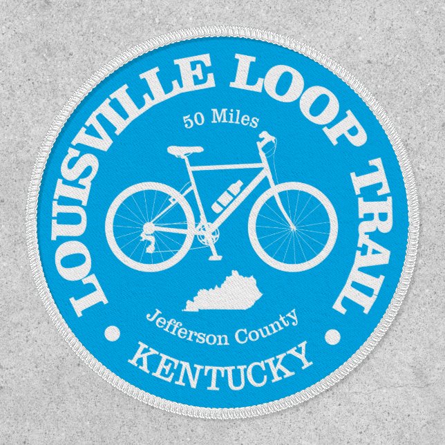 Louisville Loop (cycling) Patch (Front)