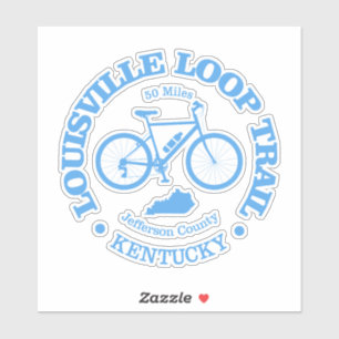 Louisville Loop (cycling) Sticker