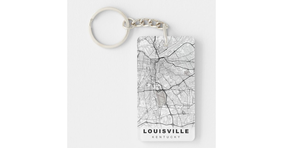 Louisville Skyline Keychain. Key Decor. Key Accessory. 