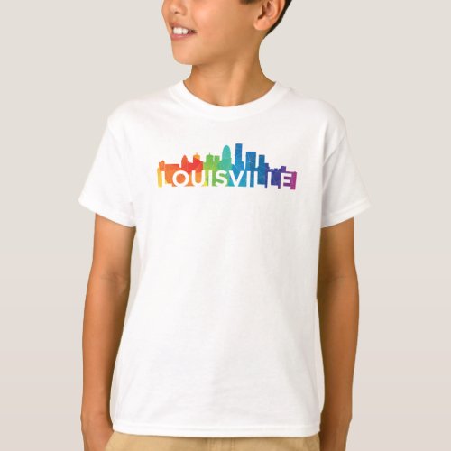 Louisville Pride Boys Hanes Tagless T_Shirts