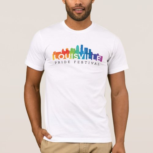 Louisville Pride Mens Bella Canvas T_Shirt