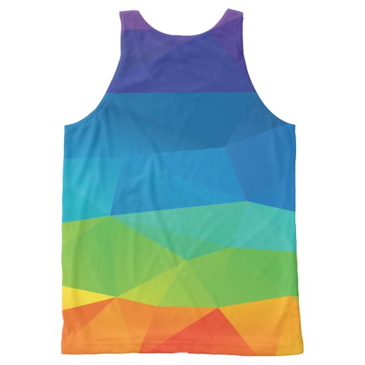 Louisville Pride Unisex All Color Tank Top (Back)