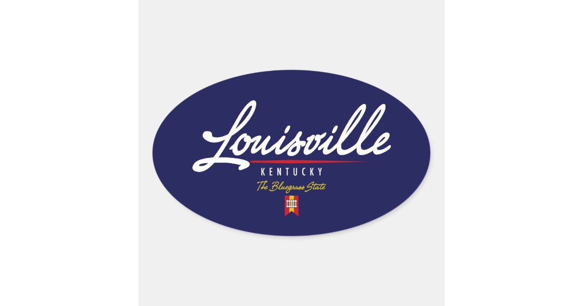 Louisville Cardinal Oval Belt Buckle | Zazzle